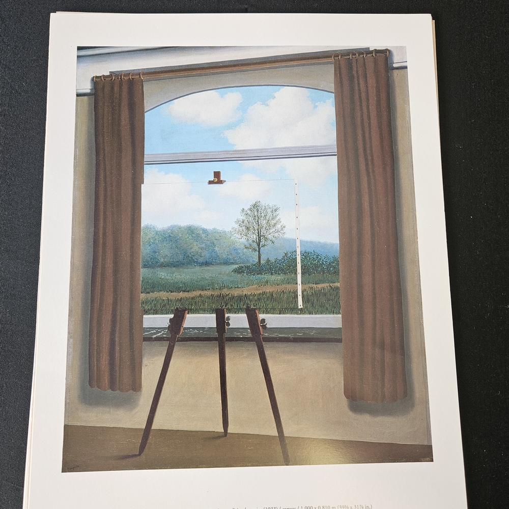 Scenic Window View Art Print